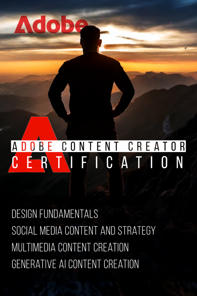 Four Adobe Certifications for Content Creation